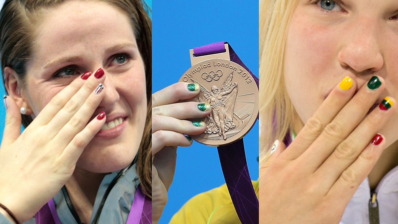 Illustration for article titled Your Olympic Nail Art Roundup